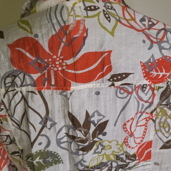 Drapers & Damon's Rayon Button Down Shirt , Size Large - Picture 5 of 9